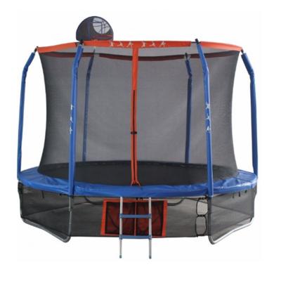 China With Protective Net 3D Max Top Selling Round Trampoline Ground Out Of Door Kids Trampoline for sale