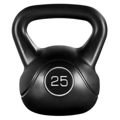 China Environmental Protection Material 3Dmax 25lbs/35lbs Kettlebell HDPE Coated Kettle Bells For Home Gym Fitness Workout for sale