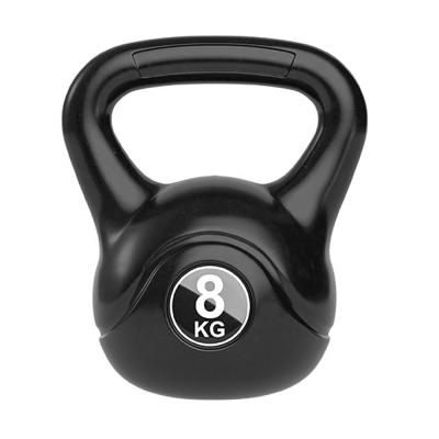 China 3Dmax Gymnasium Environmental Protection Weightlifting Material Colored Training Strength Vinyl Competition Training Kettlebell for sale