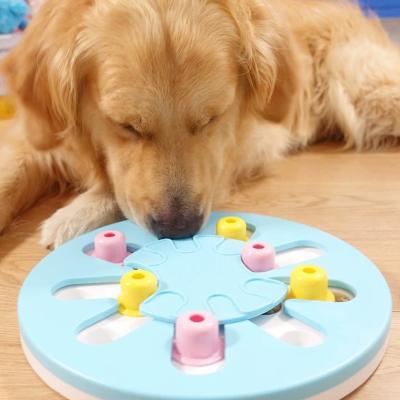 China Manufacturer Wholesale New Design Sustainable Dog Puzzle Toys Eco-friendly Plastic Interactive Dog Toy for sale