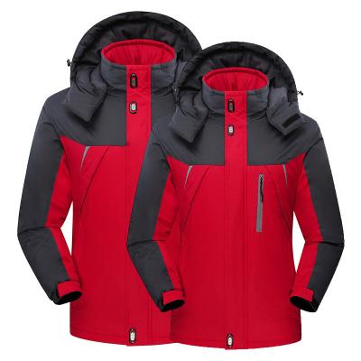 China Sustainable Men's Outdoor Thickening Waterproof Warm Sports Riding Jacket for sale