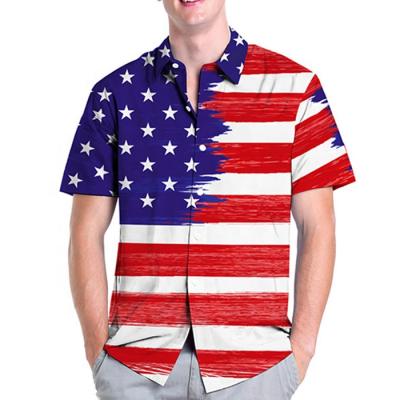 China Anti-pilling Wholesale China Hot Selling Men's Popular Slim Fit Shirt Short Sleeve Shirt For Men for sale