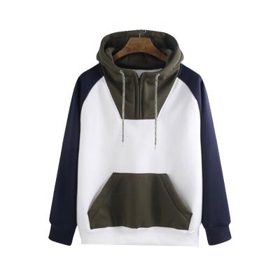 China Factory Price OEM Factory Price Viable Color Block Hoodies High Quality Custom Hoodies Fashion Mens Hoodies for sale