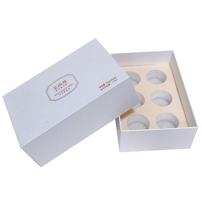 China Custom luxury tea health care products package paper box food grade cardboard boxes with EVA insert for sale