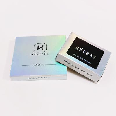 China Wholesale Luxury Customized Logo Holographic Laser Packaging Tea Art Paper Packaging Box for sale