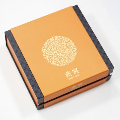 China High End Customized Skin Care Tea/Carton Box UV Logo Health Care Product Printed And Gold Stamping Packaging Box for sale