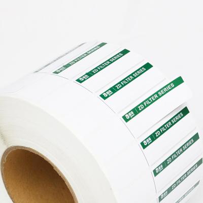 China Waterproof Custom Printed Logo Sticker Heat Sensitive Paper Electronic / Medical Labels Design Industrial Labels for sale