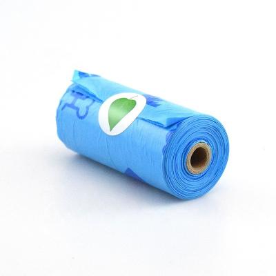 China Biodegradable Sustainable Disposable Organic Earth Dog Poop Rated Flushable Waste Bag for sale