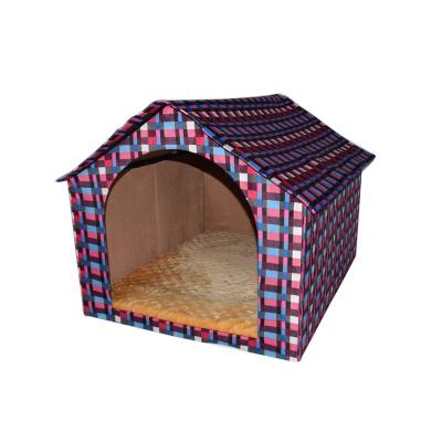 China Large Breathable Luxury Modern Indoor Outdoor Portable Folding Pet Tent Soft House For Dogs for sale