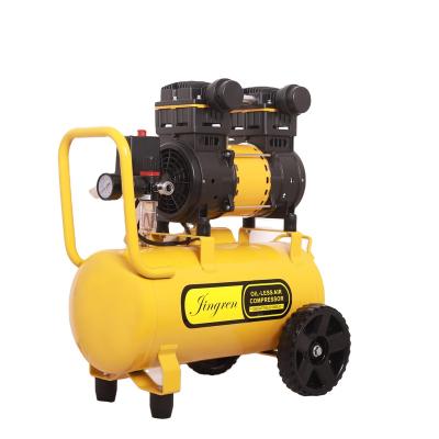 China Jiangsu Jingren high quality oil free 30 liter oilless air compressor for sale