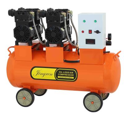 China Oil Free JR152-100L China 20 Years Experience Ultra Quiet Air Compressor For Industrial Use for sale