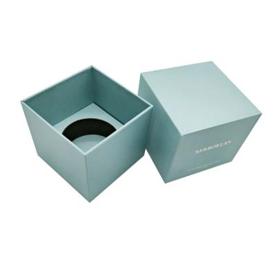 China BEAUTY WRAPPING lid and base two pieces packaging gift box with card inserts for stainless steel coffee cup for sale