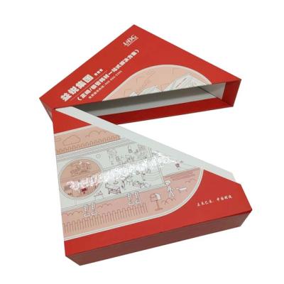 China BEAUTY PACKAGING Custom Printing Art Paper Two Pieces Lid and Bottom Bottom Gift Cardboard Board Game Packaging Box for sale