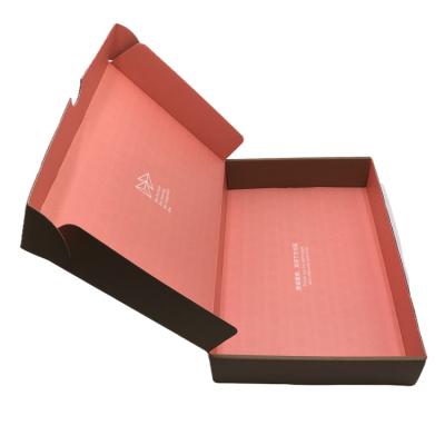 China BEAUTY PACKAGING Custom Printed Paper Mailer Box Tuck End White Corrugated Cardboard Gift Packing Mailbox for sale