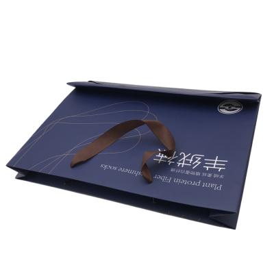 China BEAUTY PACKAGING factory direct portable clothing packaging Eco-friendly Tote Paper Bag for clothes box for sale