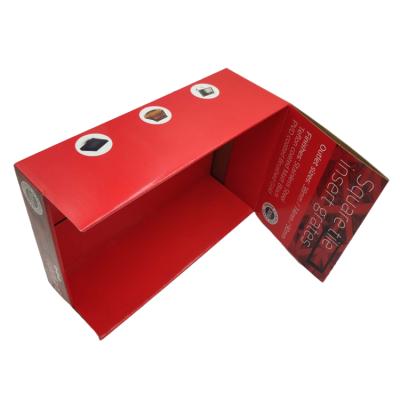 China BEAUTY PACKAGING 50 Watch Square Box Large Gift Cardboard Box Packaging Custom for sale