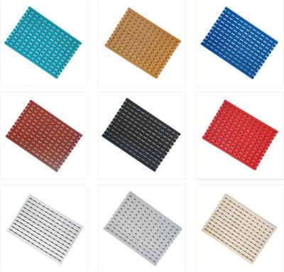 China Durable Durable Pure PVC Pool Floor Roll Hollow Room Sauna Mat for sale