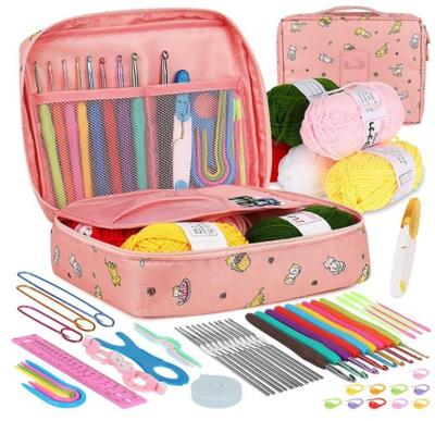 China Kid Gift Crochet Kits for Beginners Adults Knitting Starter Kit for Kids and Adults for sale