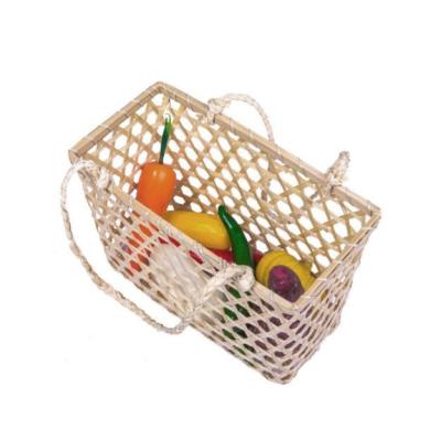 China Sustainable High Quality Natural Handmade Bamboo Picnic Basket Gift Baskets Packing Packaging for sale