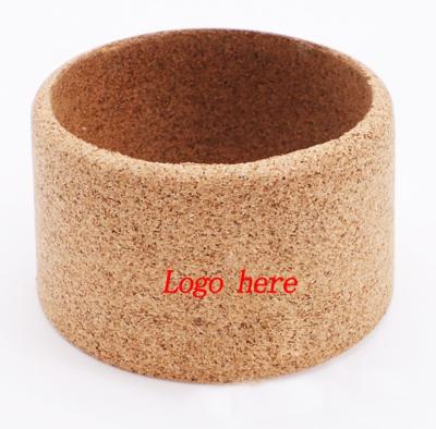 China Drink Custom Cork Cup Covers Water Cup Insulation Covers for sale