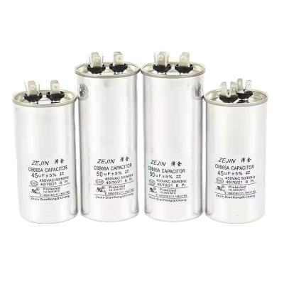 China Wholesale Reliable Aluminum Air Conditioner Refrigerator Motor Compressor High Electrolytic Capacitor For Air Conditioning for sale