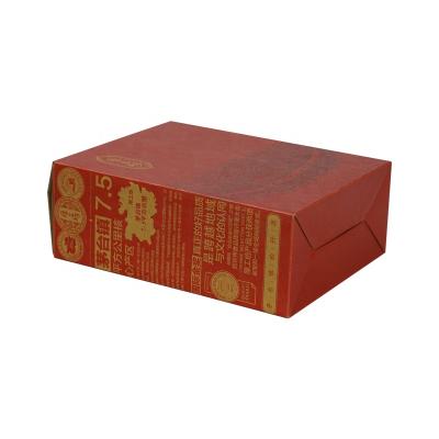 China Recyclable Genuine Low Price Label Package Boxrecycle Luxury Printing Recycled Wine Paper Box for sale