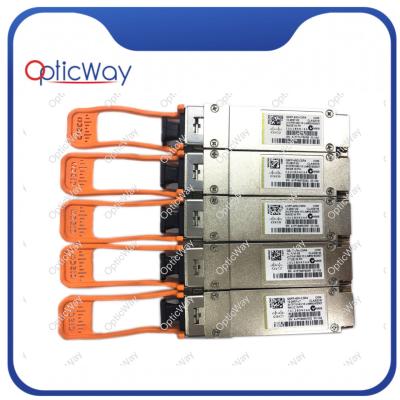 Cina 400m 850nm QSFP+ Modulo trasmettitore ottico MMF QSFP-40G-CSR4 in vendita