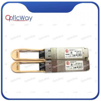 China F5 Redes QSFP28 Transceptor Óptico OPT-0031-01 100GBASE-SR4 850nm 100m à venda