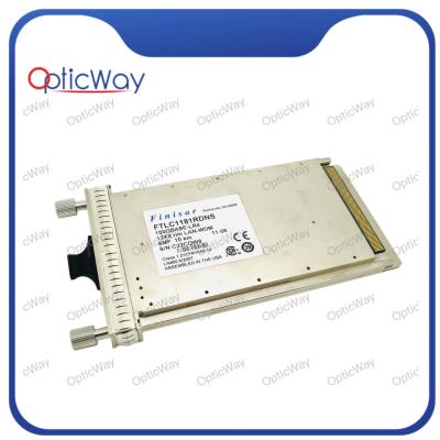 China SMF LC CFP Transceptor óptico Finisar FTLC1181RDNS 1310nm 10km 100GBase-LR4 en venta