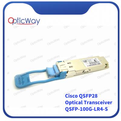 China DOM Optical Transceiver Module QSFP-100G-LR4-S 1310nm 10km Duplex LC SMF for sale