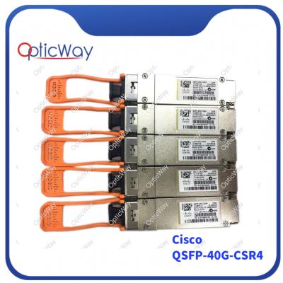 중국 LC 커넥터 QSFP+ 트랜시버 모듈 QSFP-40G-CSR4 40G 850nm 400m 판매용