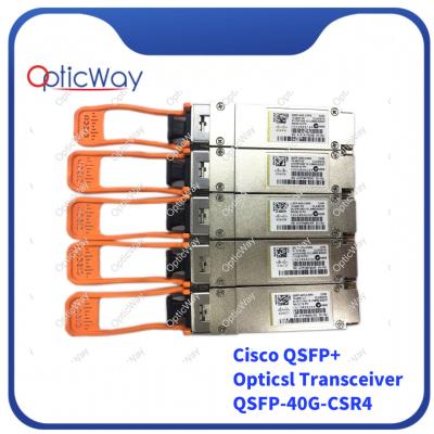 Cina 850 nm 400m QSFP+ Modulo di trasmettitore ottico QSFP-40G-CSR4 40GBASE-CSR4 in vendita