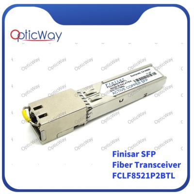 중국 RJ45 광섬유 SFP 모듈 Finisar FCLF8521P2BTL 25Gb/S 100m 판매용