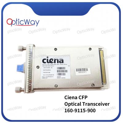 China Ciena CFP Optical Module 160-9115-900 103.1G-111.8G 4x25G OUT4 WDM ER4 40km LC zu verkaufen