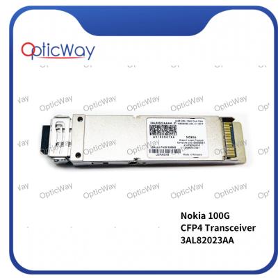 Cina 3AL82023AA 100G CFP4 Trasmettitore Nokia 10km EML 100gbase-LR4 WOTRDN6TAA in vendita