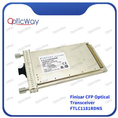 China Modulo de transmisor óptico SMF CFP Finisar FTLC1181RDNS 100G 10km 1310nm en venta