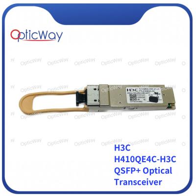 중국 MM QSFP+ 광적 송신기 H410QE4C-H3C FTL410QE4C-HC 40Gbps 100m 850nm 판매용