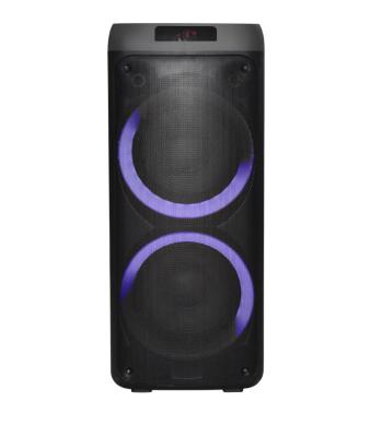 China Digita Trolley Battery Dolby 10inch Portable Speaker Powered Karaoke PA Active Speaker With Pulley for sale