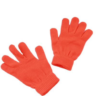 China Jacquard Winter Knit Multi Colors Acrylic Magic Mittens Gloves Kids Adults Gloves Cheap Price Factory Wholesale for sale