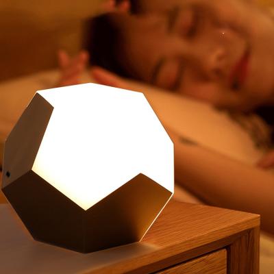 China Whosesale Price Mordern USB Table Lamp Bedside Bedroom Bedside Sleep Modern Kids Toy Warm USB RGB Led Night Light for sale