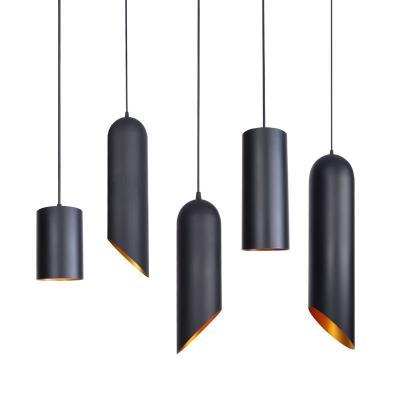 China High Quality Modern Square Kitchen Home Office Hotel Round Factory Black Dimmable Modern Nordic Led Pendant Light for sale