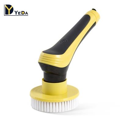 China Viable High Quality Electric Scrubber Sponge Floor Scrubber Cleaning Brush for sale