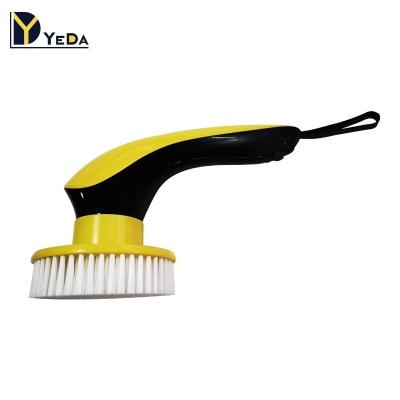 China Sustainable Electric Scrubber Floor Scrubber Electric Hand Rotating Scrubber Cleaning Brush for sale