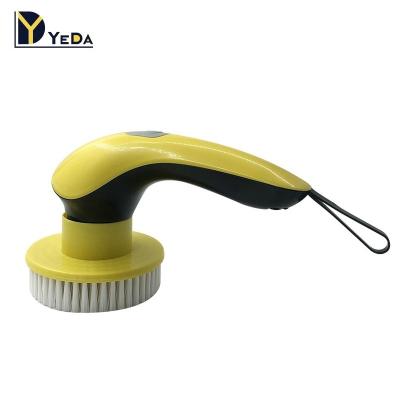 China Viable Electric Rotating Brush Cleaner Scrubber Cleaning Brush Bathroom Toilet Cleaning Brush for sale