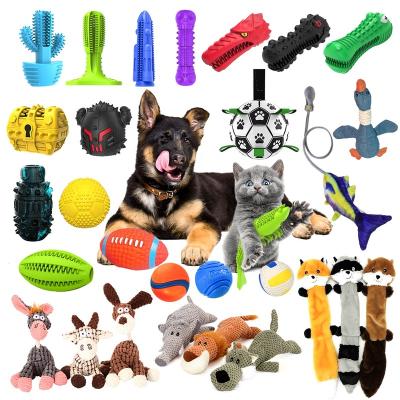 China New Arrival Sustainable Eco-Friendly Squeaky Plush Interactive Training Rope Cat Dog Pet Toys for sale