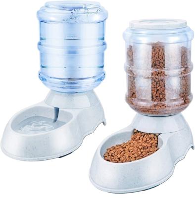 China Dog Cat Food Water Dispenser Bottle Auto Smart Bowl Pet Mascotas Alimentador Alimentador for sale