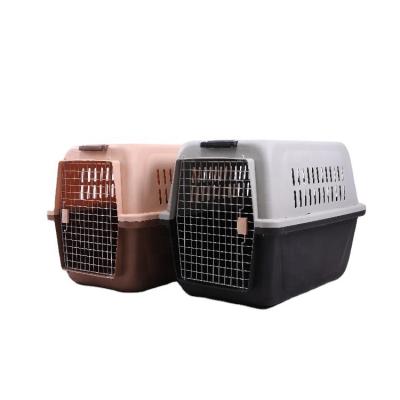 China Hot Sale Low Price Airline Crate Stocked Crates Approved Dog Pet Carrier Cage for sale