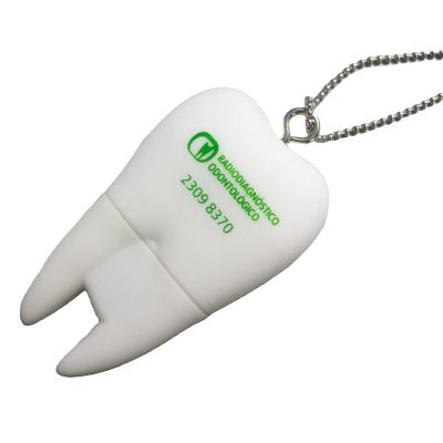 China PVC tooth shape usb promotional gifts usb drive flash tooth, tooth usb stick, tooth shape usb flash drive for sale