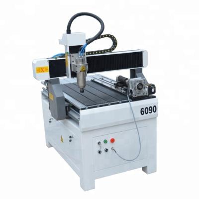 China Building Material Stores JONHV-6090 Jinan Factory 4 Axis CNC Router With Rotary for sale