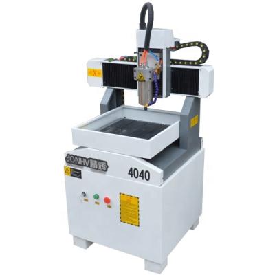 China Building Material Shops Hot Selling CNC Router 3D Metal CNC Milling Machine For Brass Engraver 400*400mm for sale